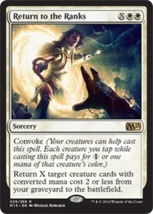 Return to the Ranks - Foil